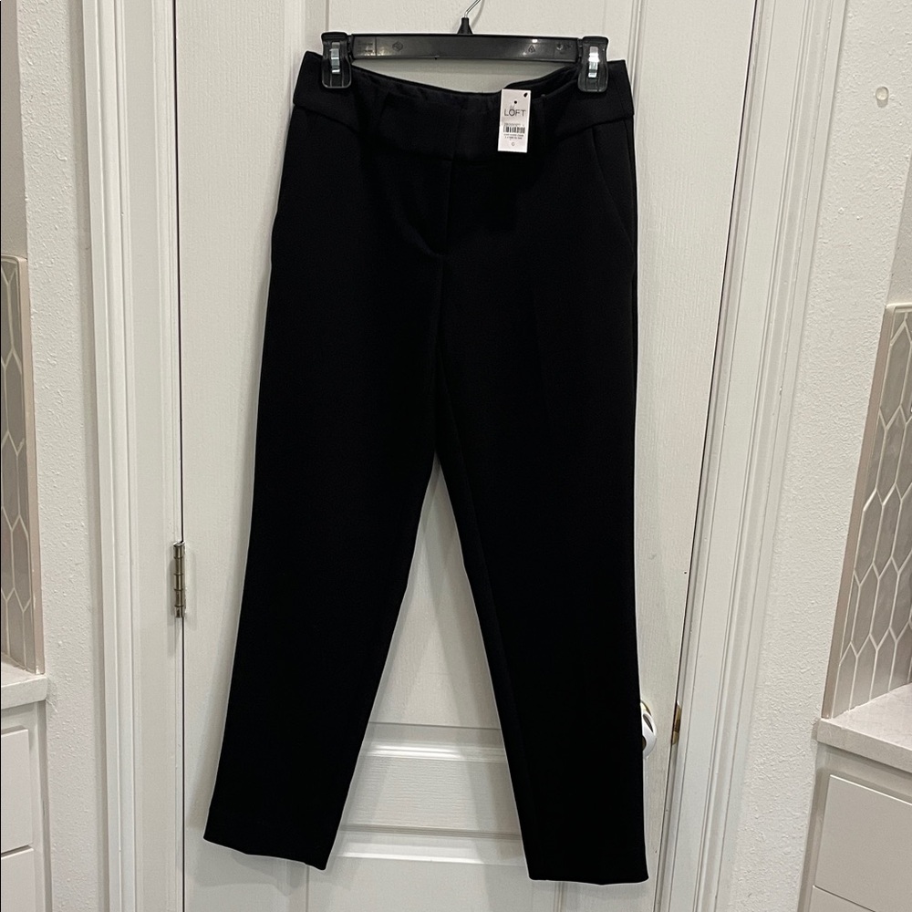 LOFT Curvy Slim Black Women's Dress Pants, BRAND NEW